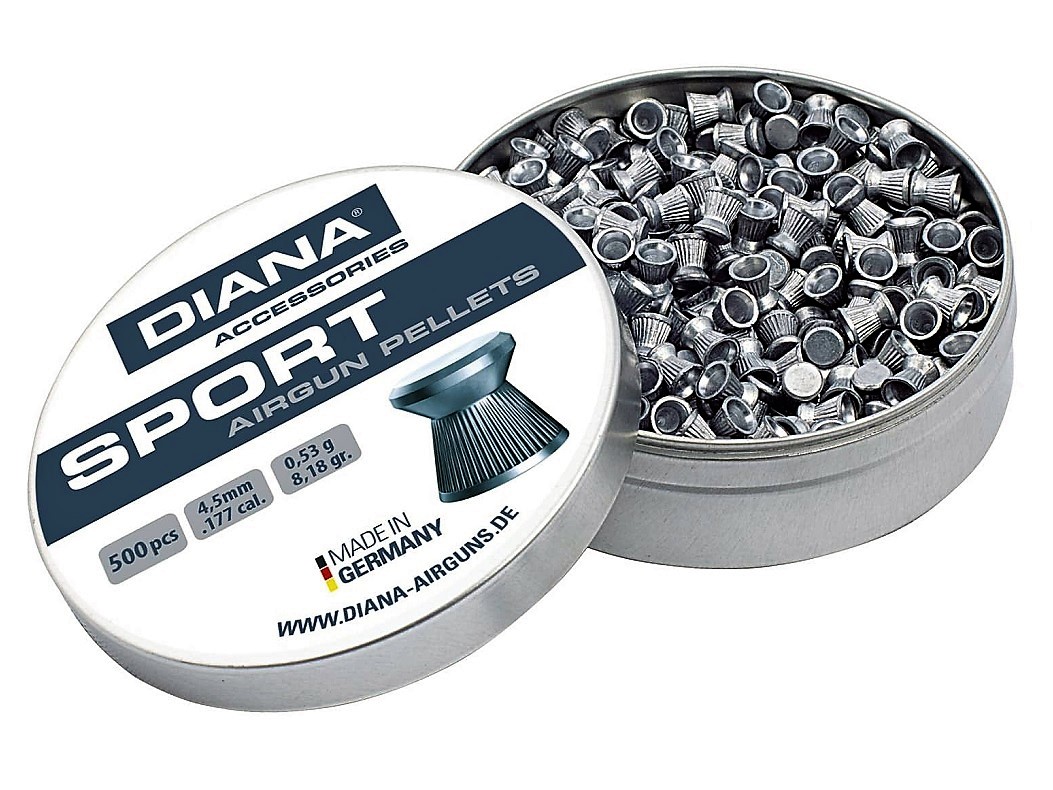 Diana Sport 5.50mm Airgun Pellets tin of 400